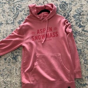 pink Aspen, Colorado sweatshirt